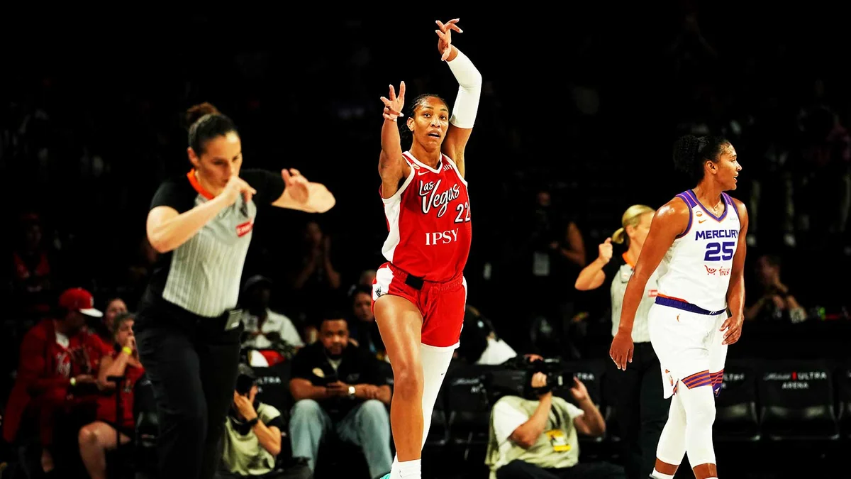 A’ja Wilson and the Aces Just Dropped 48 Points on the Mercury. That’s a Franchise Record.