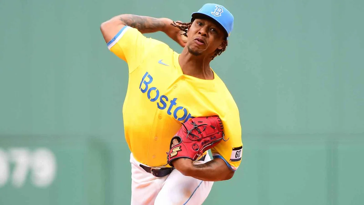 Brayan Bello Returned to the Red Sox as a Reliever. He Didn’t Want to Talk About It.