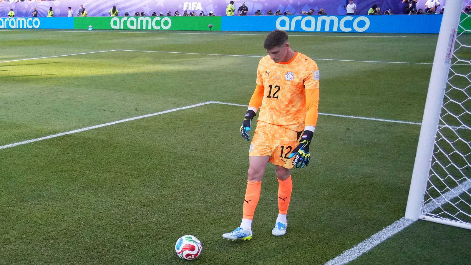 Paraguay Goalie Tossed a Ball at Mbappé. His Explanation Makes It Worse.