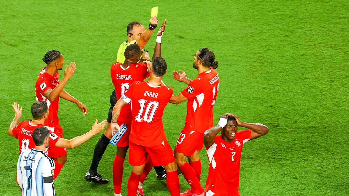 A Red Card for Diving Cost Switzerland Its World Cup Dream. The Coach Is Furious.