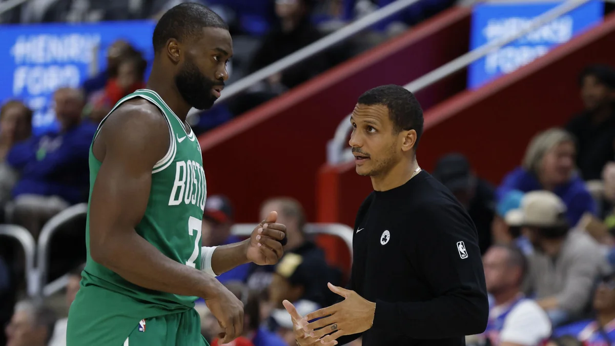 Joe Mazzulla Says He’s Still ‘Grieving’ After Celtics Sent Jaylen Brown to Philly
