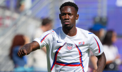 Folarin Balogun’s Red Card Was Reversed. His Teammates Let Everyone Know How They Felt.