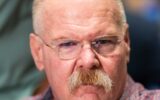 Andy Reid spills Adam Sandler’s wedding advice for Travis Kelce and Taylor Swift.