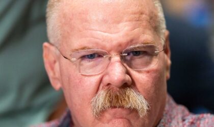 Andy Reid spills Adam Sandler’s wedding advice for Travis Kelce and Taylor Swift.