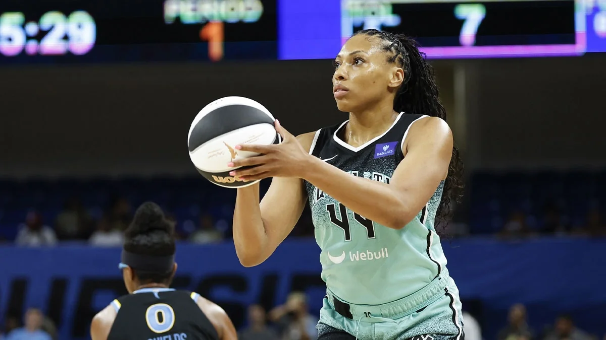 A Flying Shoe Got Betnijah Laney-Hamilton Tossed and the Liberty Lost a Wild One