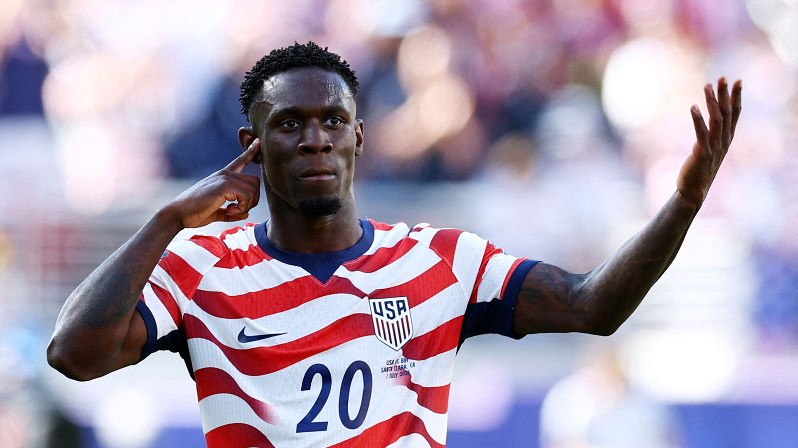 Trump Called FIFA About Balogun’s Red Card. The U.S. Government Says It Helped Overturn It.