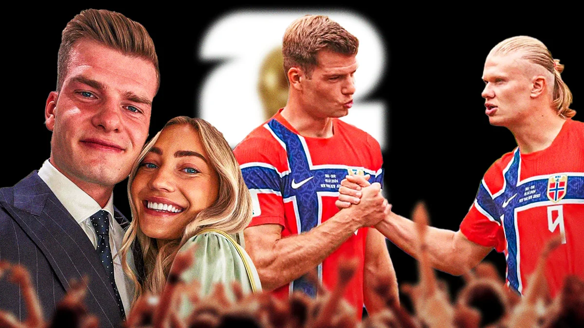 Norway’s Alexander Sørloth Explains His Missed Pass to Haaland as Girlfriend Calls Out Hate