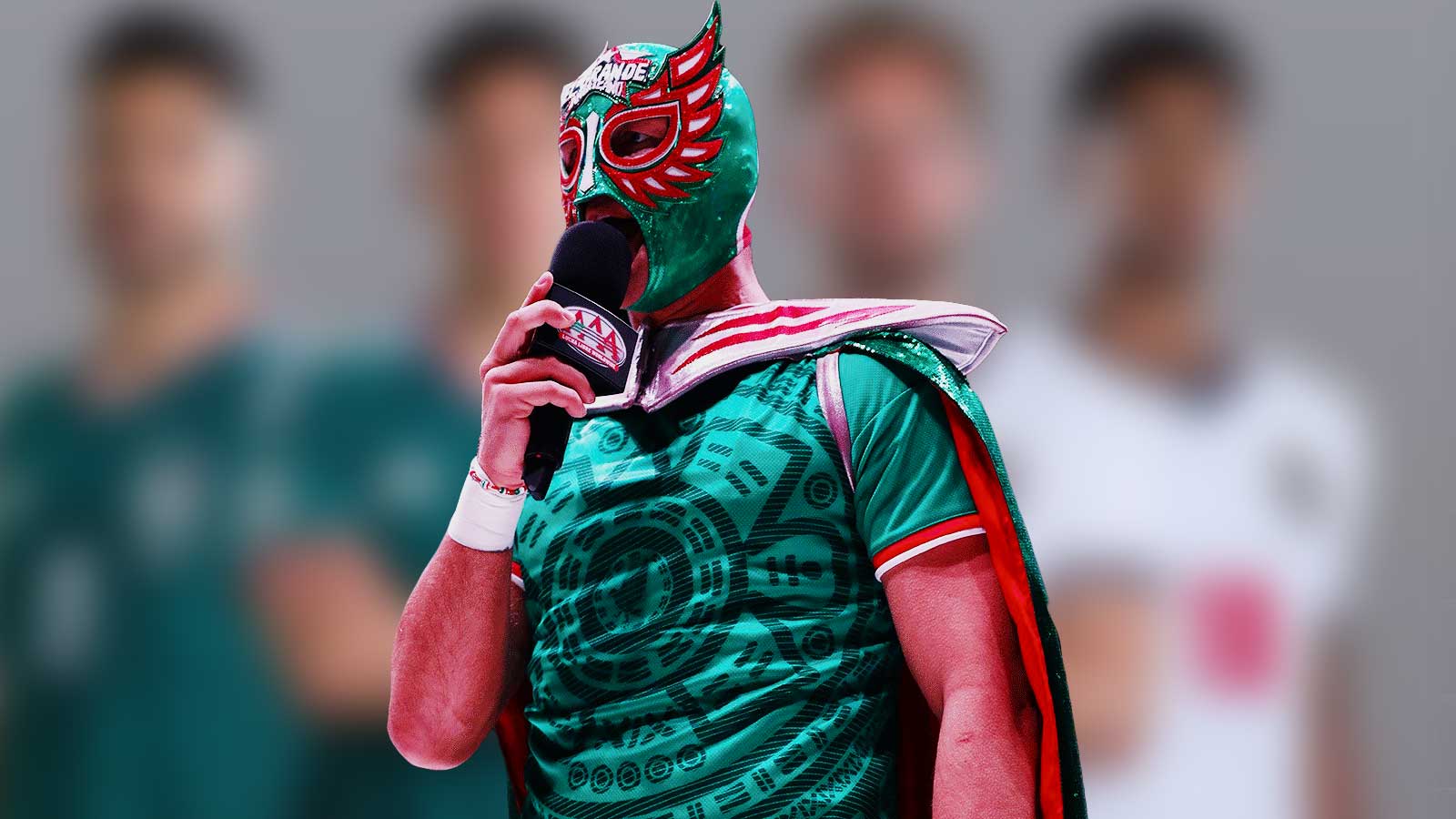 Ludwig Kaiser’s Mexican Luchador Act Went Full Method at the World Cup