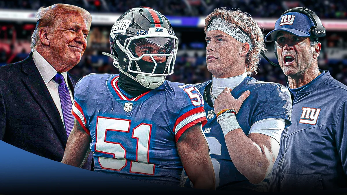 Giants Coach John Harbaugh Says Abdul Carter and Jaxson Dart Spat Actually Helped the Team