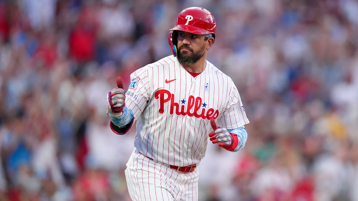 Schwarber Leads Off All-Star Game at Home With a Blast Already on His Resume