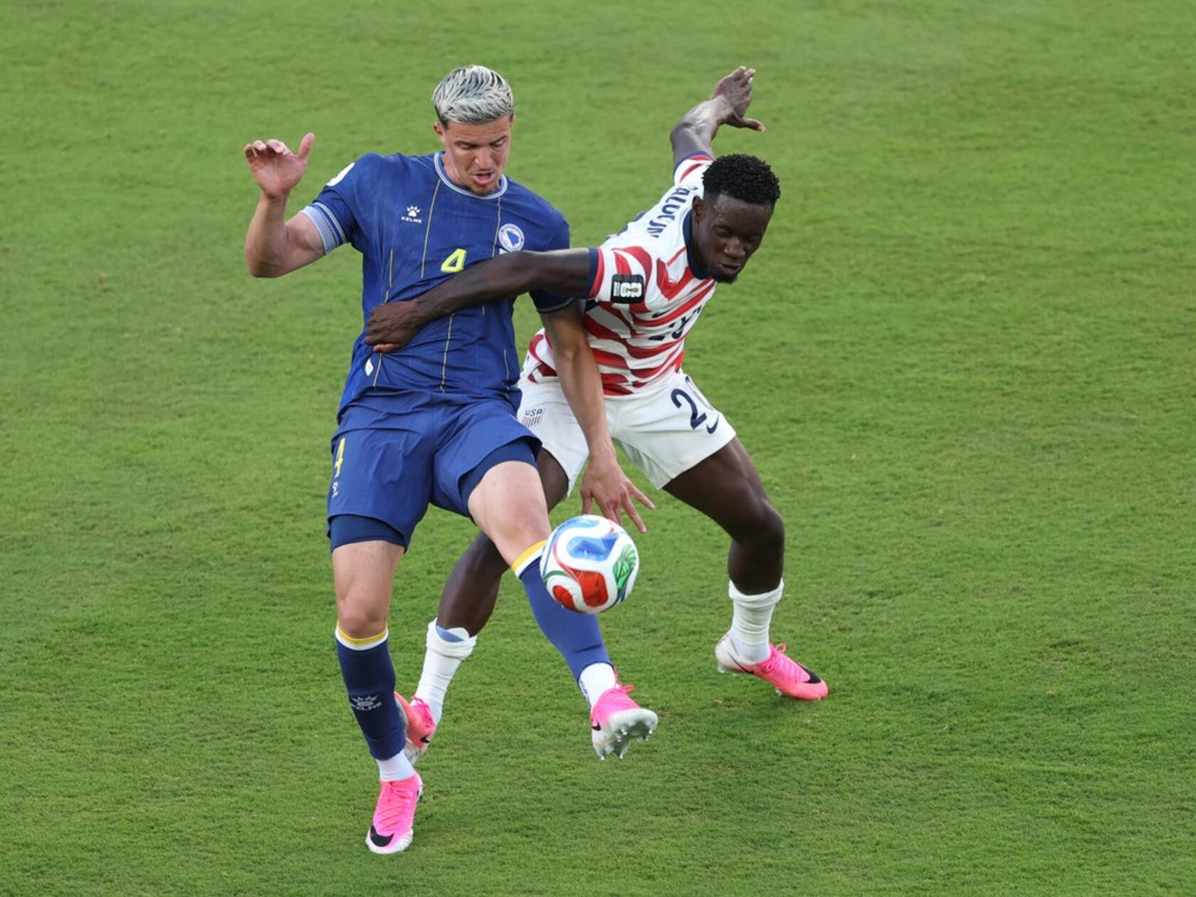 VAR Sends USA’s Balogun Off in World Cup. Messi Got Nothing for Nearly the Same Thing.