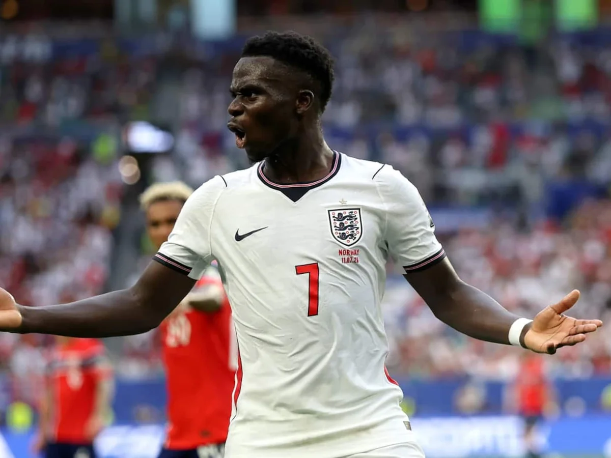 Bukayo Saka Scored a Hat-Trick for England After Being Benched. He’s Not Happy About It.