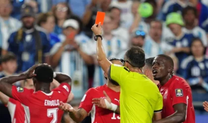 Switzerland’s Embolo Reduced to Tears After VAR Red Card for Simulation in World Cup Quarterfinal