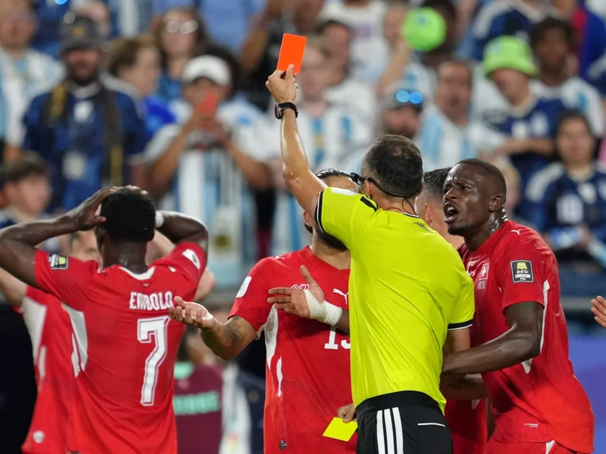 Switzerland’s Embolo Reduced to Tears After VAR Red Card for Simulation in World Cup Quarterfinal