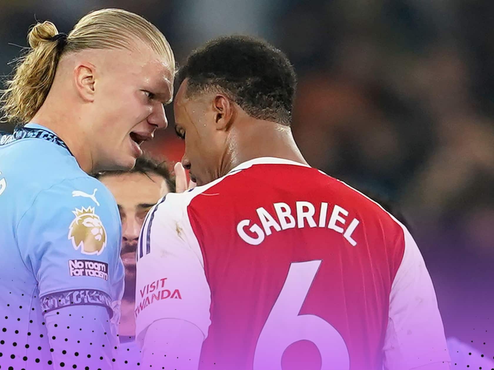 From a Shove at the Etihad to a Headbutt: Inside the Gabriel-Haaland Rivalry