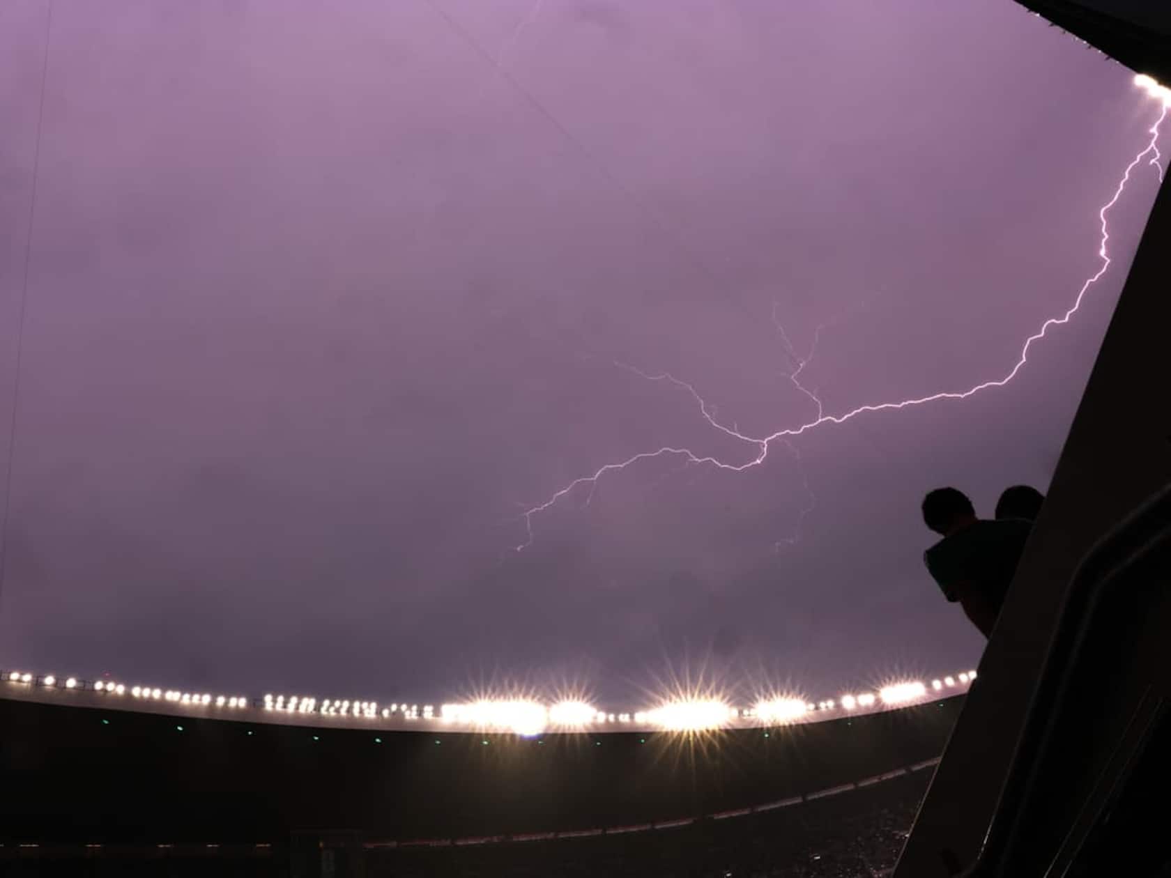 Lightning Within 8 Miles of Estadio Azteca Could Delay England vs Mexico. Here’s the Rule.