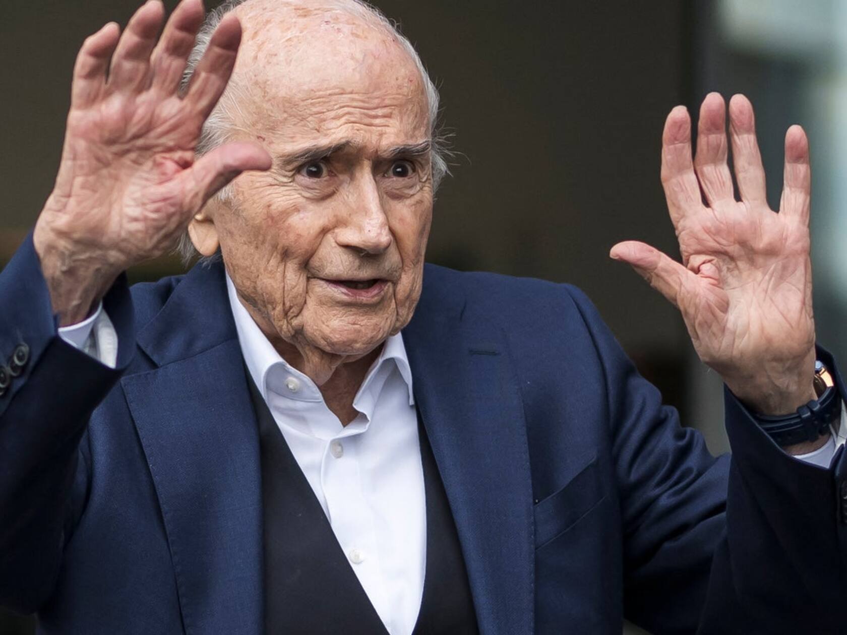Sepp Blatter Says Political Calls, Not Rules, Got Folarin Balogun’s Red Card Overturned