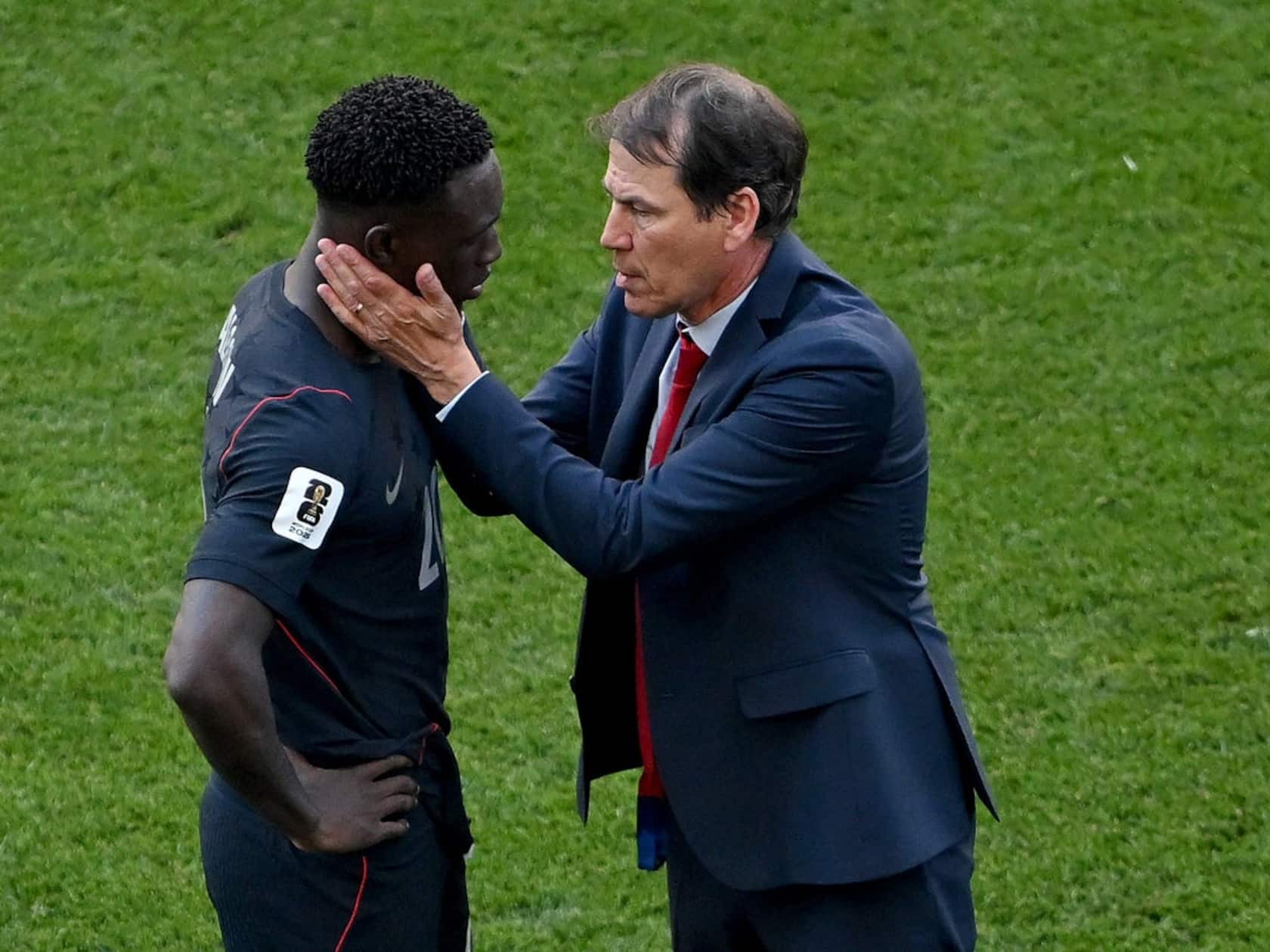 Balogun Apologized to Belgium Coach After Red Card Controversy. Garcia’s Response Was Classy.
