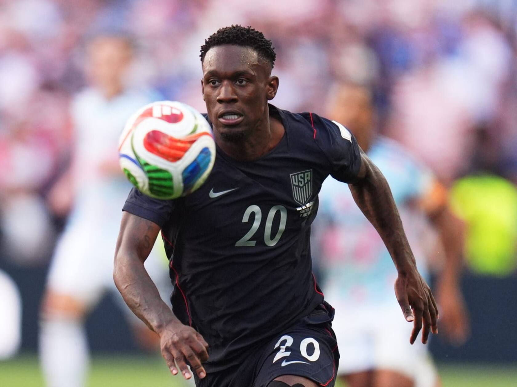 Balogun Says He Had No Role in Getting His Red Card Overturned. Trump Disagrees on Who Called Whom.