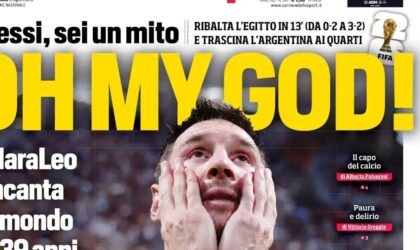 Messi Misses a Penalty, Then Scores and Weeps. Argentina Survives Egypt in Stunning Comeback.