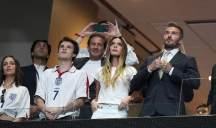 David Beckham and Mick Jagger Land in Atlanta for England-Argentina. The Stakes Are Obvious.