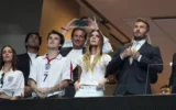 David Beckham and Mick Jagger Lead Star Parade at England-Argentina World Cup Semifinal